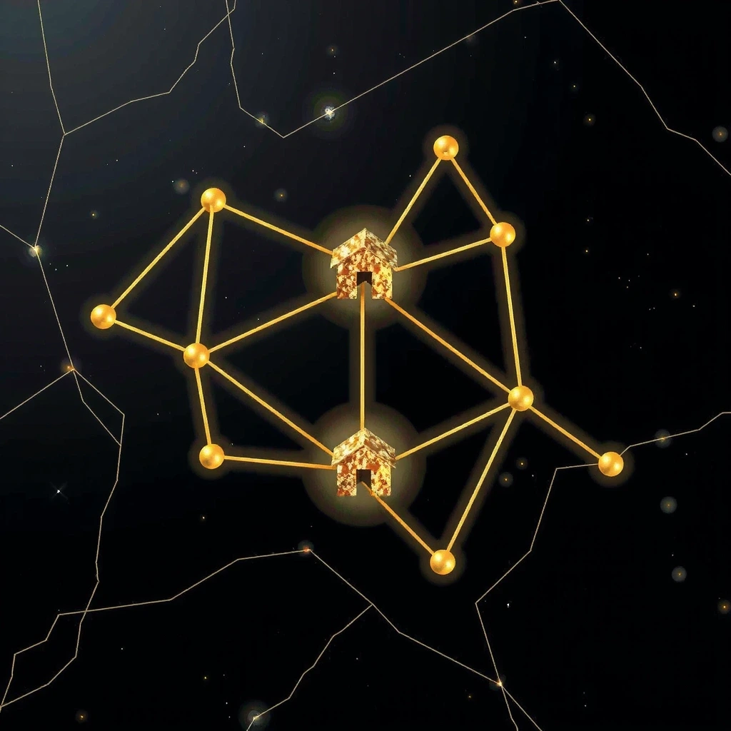 Mapa Niebańskiego Kapitału - geometryczna mapa gwiazd